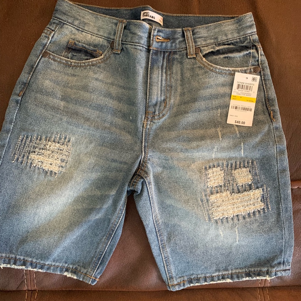 Men’s Ripped Shorts